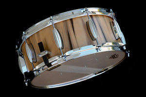 14x5.75 Spotted Gum Snare Drum - Blackheart Sassafras Outer Ply