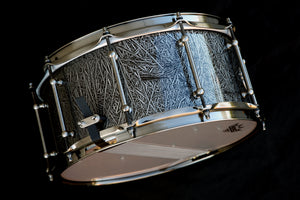 14x6.5 Spotted Gum Snare Drum - High Gloss Mutant Crystals