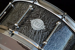14x6.5 Spotted Gum Snare Drum - High Gloss Mutant Crystals