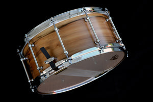 14x6.5 Spotted Gum Snare Drum - Blackheart Sassafras Outer Ply