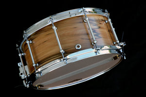 14x6.5 Spotted Gum Snare Drum - Blackheart Sassafras Outer Ply