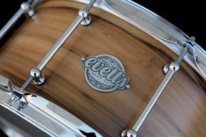 14x6.5 Spotted Gum Snare Drum - Blackheart Sassafras Outer Ply