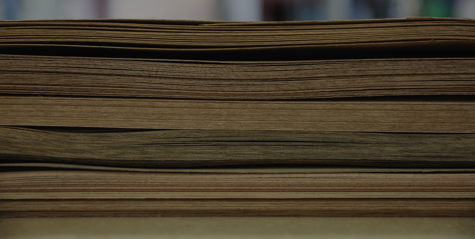 Stack of veneer bundles