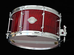 13x7 Jarrah Snare Drum - Smoked Figured Tas. Oak Outer Ply