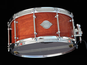 14x6.5 Jarrah Snare Drum - Figured Jarrah Outer Ply